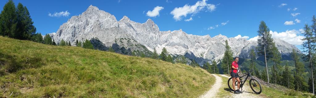 ホテル Haus Dachstein Schnitzer エーベン・イム・ポンガウ エクステリア 写真